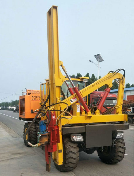 公路護(hù)欄打樁機(jī)廠家價格