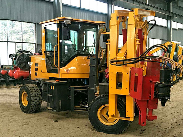 公路護(hù)欄打樁機(jī)批發(fā)價格